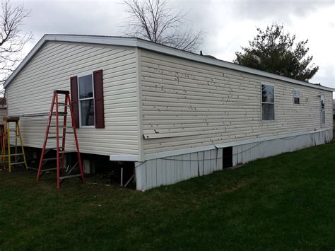 metal underpinning for mafactured housing|skirting for manufactured homes installed.